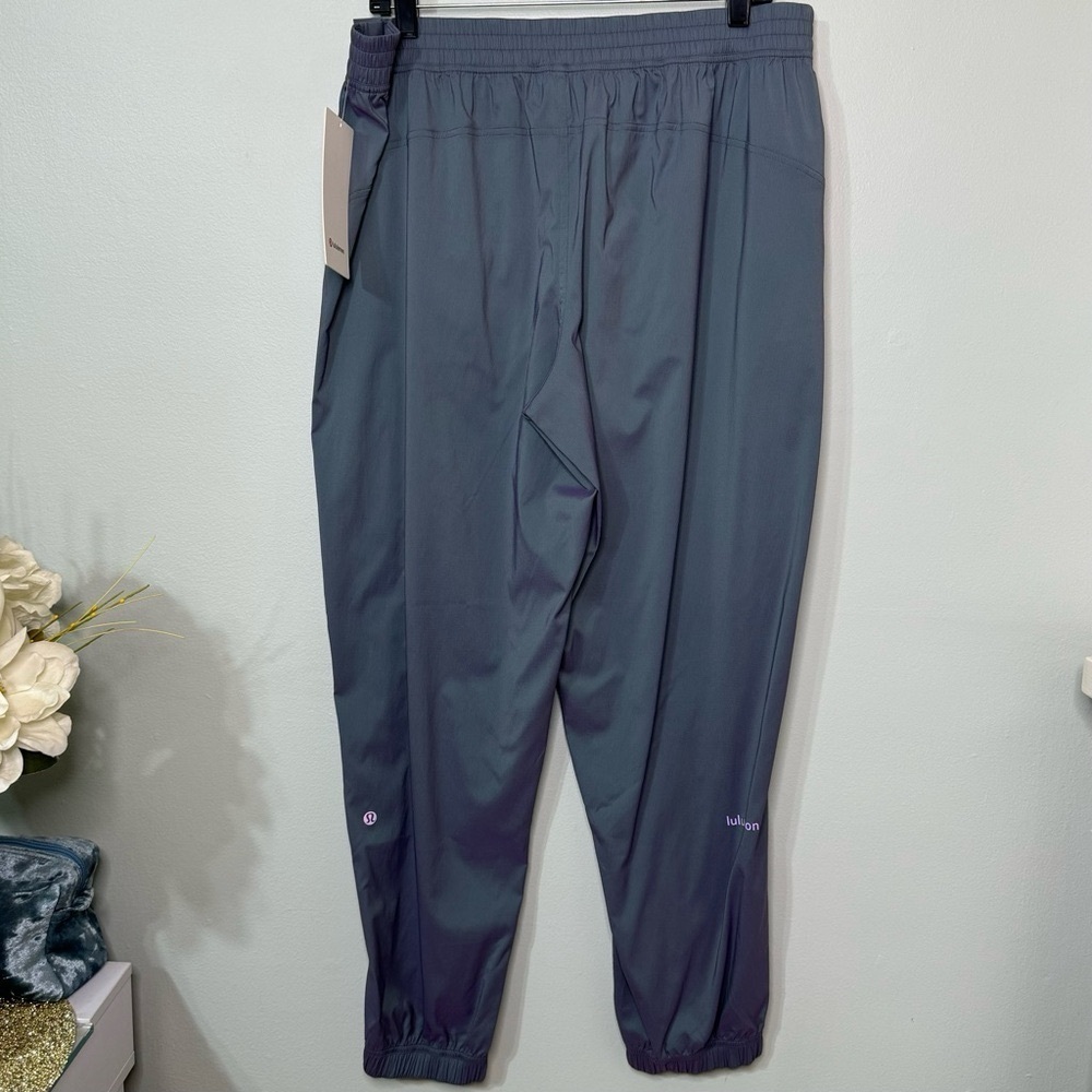 Lululemon Iridescent Tearaway Mid Rise Track Pant Tidewater Teal Purple 12 NWT - Picture 7 of 12